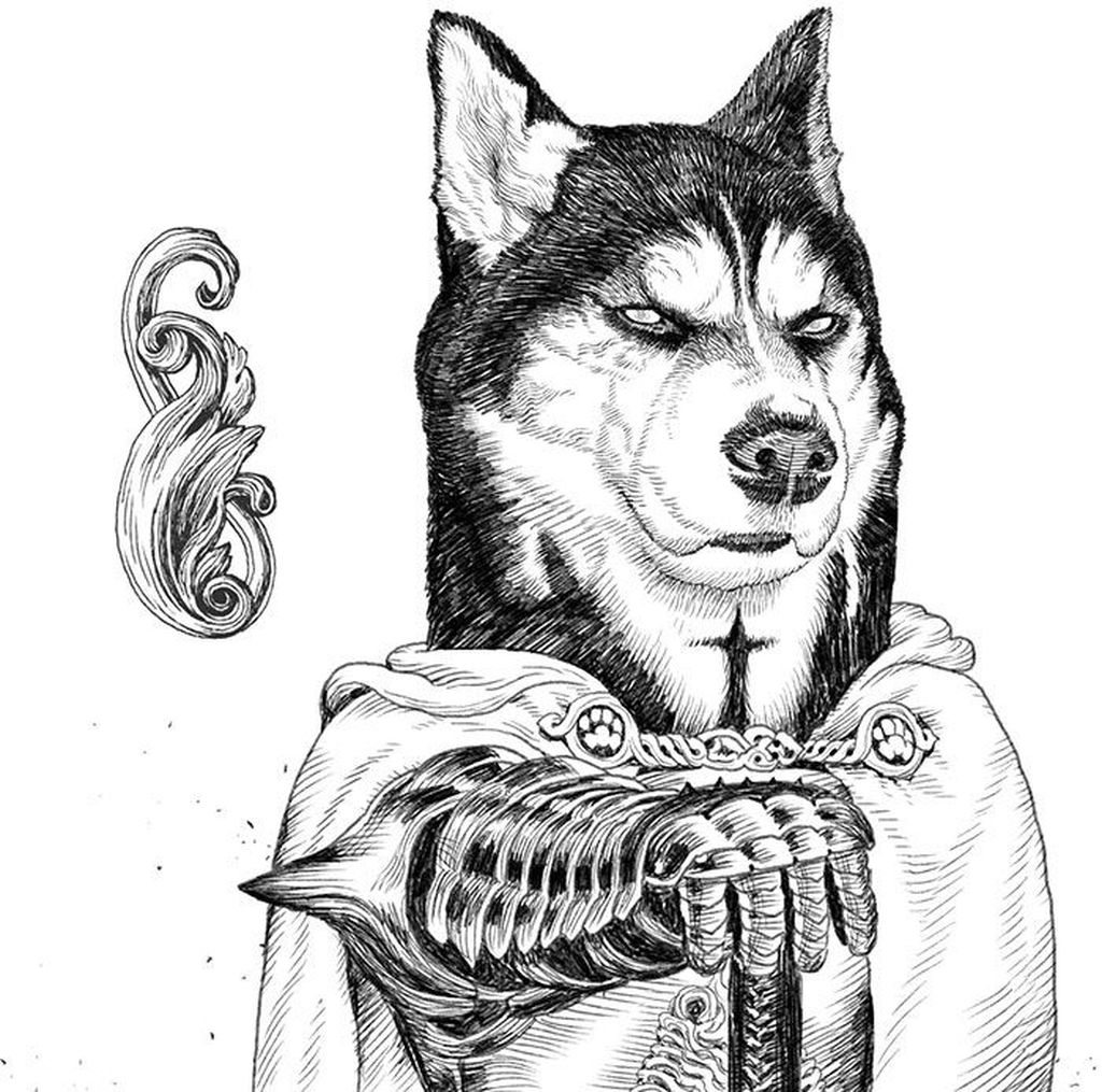 Gemas Ilustrator Jepang Ubah Kucing Dan Anjing Jadi Prajurit Imut