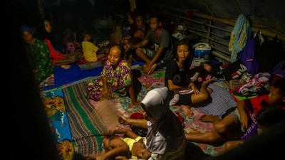 Begini Kondisi Pengungsi Korban Tanggul Jebol di Demak