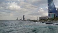 Jeddah City Coastline, kawasan pesisir untuk jogging dan bersantai (iStock)
