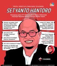 Ini Setyanto Hantoro Dirut Baru Telkomsel Pengganti Emma 