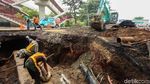 Jalan Amblas di Daan Mogot Diperbaiki