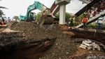 Jalan Amblas di Daan Mogot Diperbaiki
