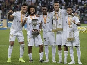 Lini Depan Compang-camping, Madrid Malah Juara di Arab