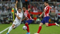 Real Madrid bersua Atletico Madrid dalam partai final Piala Super Spanyol yang berlangsung di King Abdullah Sports City, Jeddah, Arab Saudi, Senin (13/1/2020) dini hari WIB (Francois Nel/Getty Images)