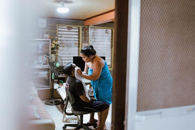 Pemotretan pranikah atau prewedding pasangan asal Cebuano, Filipina ini unik karena memberikan gambaran sekilas tentang kehidupan pernikahan bagi semua orang. Foto prewedding ini pun jadi viral. Foto: Facebook Gail Geriane Photography