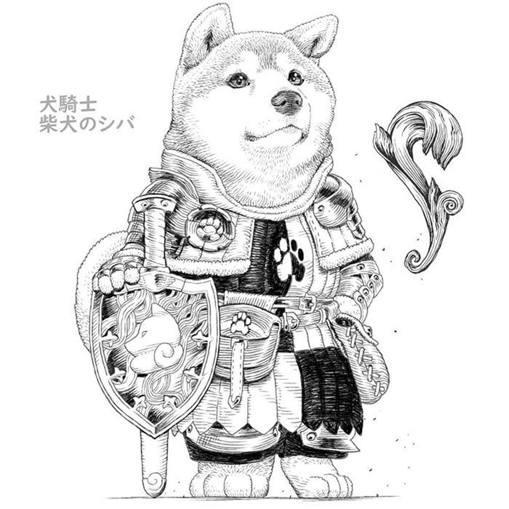 Gemas Ilustrator Jepang Ubah Kucing Dan Anjing Jadi Prajurit Imut