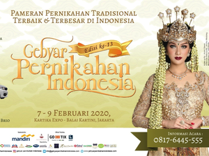 Intip Tren Wedding 2020 di Gebyar Pernikahan Indonesia