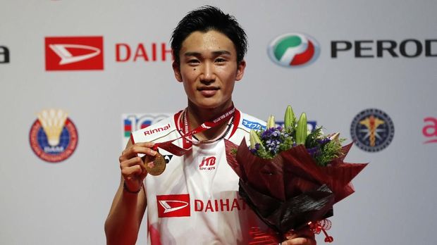 Kento Momota juara Malaysia Masters 2020 usai mengalahkan Viktor Axelsen.