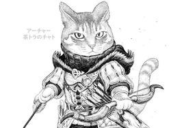 Gemas! Ilustrator Jepang Ubah Kucing dan Anjing Jadi Prajurit Imut