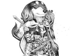 Gemas! Ilustrator Jepang Ubah Kucing dan Anjing Jadi Prajurit Imut