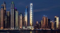 Sebuah perusahaan properti elit di Dubai bernama The First Group sudah membangun sebuah hotel dengan nama The Ciel Tower. The Ciel Tower nantinya akan menjadi hotel tertinggi dunia yang baru. (The First Group)