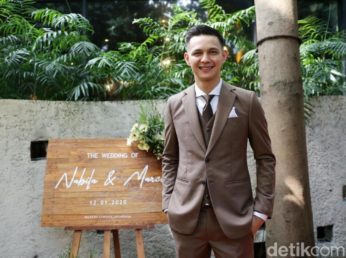 Marcell Darwin saat ditemui di kawasan Kebayoran Baru.