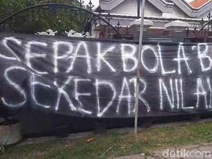 Video Teror Spanduk Nyinyir ke Evan Dimas Usai Gabung Persija