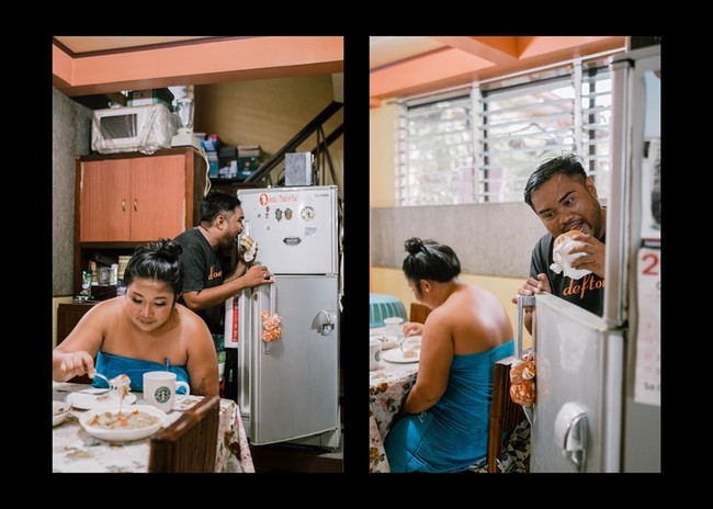 Tidak pernah ada niat untuk menjadi viral, ini hanya menerangkan dari kehidupan normal kita bersama, tambah wanita yang berprofesi sebagai Disk Jockey itu. Foto: Facebook Gail Geriane Photography