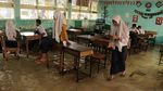 Sekolah Kebanjiran, Siswa di Makassar Dipulangkan Lebih Awal