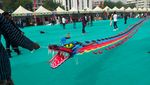 Foto: Kemeriahan Festival Layang-layang Raksasa Negeri Gangga