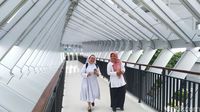 Indahnya JPO Sky Bridge Semarang yang Baru Diresmikan