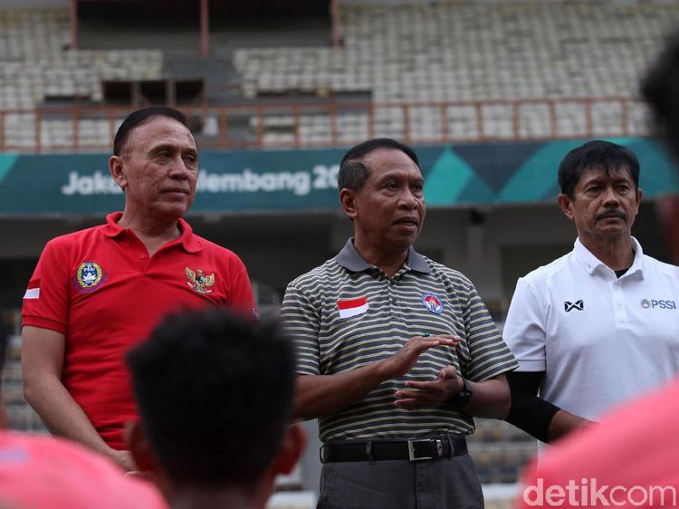 Menpora Hingga Ketum PSSI Pantau Latihan Timnas U-19