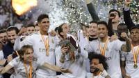Pagelaran Piala Super Spanyol yang digelar di Arab Saudi, juga tampaknya menjadi ajang promosi negaranya. Khususnya, kota tempat berlangsungnya, Jeddah (Hassan Ammar/AP Photo)