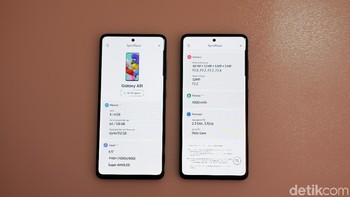 Dengan segala kemampuannya, Galaxy A51 akan dijual Rp 4,399 juta. Foto: Adi Fida Rahman/detikINET