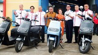 Elvindo adalah perusahaan yang bergerak di bidang pengadaan dan penjualan motor listrik. Dengan target customer menengah ke bawah, Elvindo menyediakan motor dan spare part dengan harga terjangkau, bebas polusi dan layanan purna jual untuk menyempurnakan kenyamanan berkendara. Istimewa/Elvindo.
