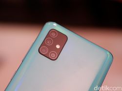 Menggenggam Galaxy A51, Ponsel Fitur Lengkap Rp 4 Jutaan