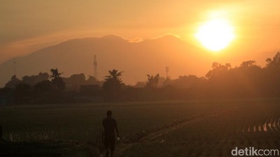 Bandung Cerah, Matahari Terbit dengan Indah