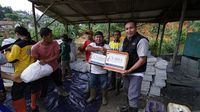CT ARSA Foundation Buat Dapur Umum-Posko Medis Bantu Korban Longsor Sukajaya