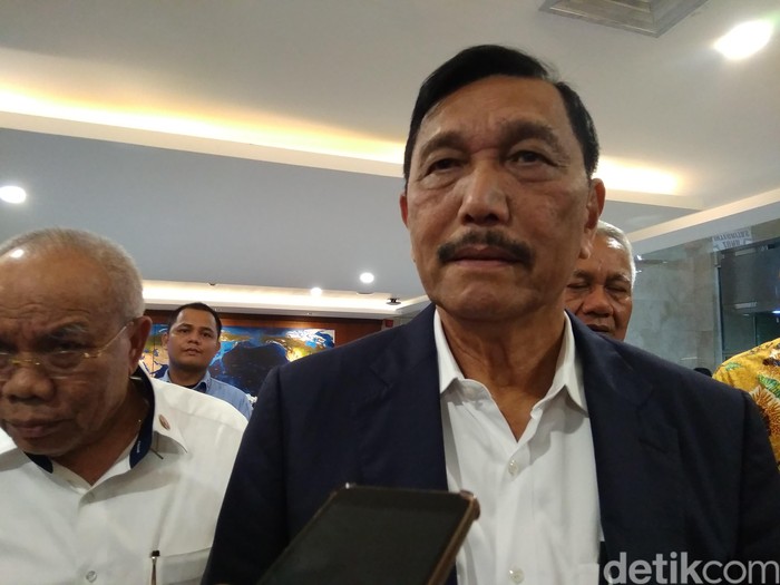Luhut Binsar Panjaitan (Kadek Melda Luxiana/detikcom)
