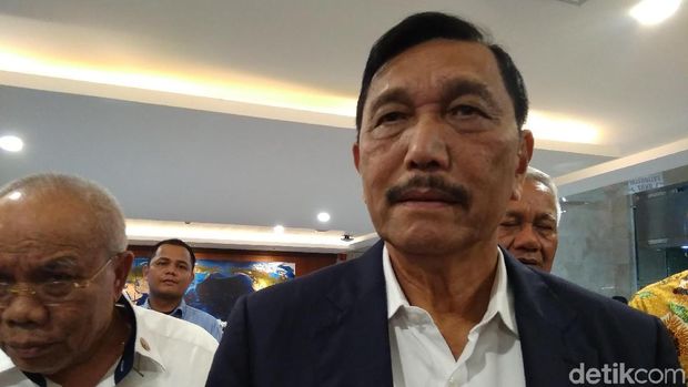 Luhut Binsar Panjaitan (Kadek Melda Luxiana/detikcom)