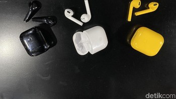Ada tiga pilihan warna, hitam, putih dan kuning. Foto: Adi Fida Rahman/detikINET