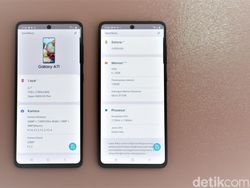 Wujud Galaxy A71, Berdesain Tipis Punya Jeroan Gahar