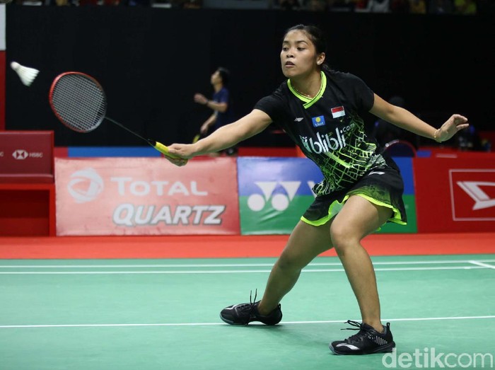 Tunggal putri Indonesia, Gregorius Mariska Tunjung, harus gugur di babak pertama Indonesia Masters 2020. Ia takluk dari wakil Jepang, Akane Yamaguchi.