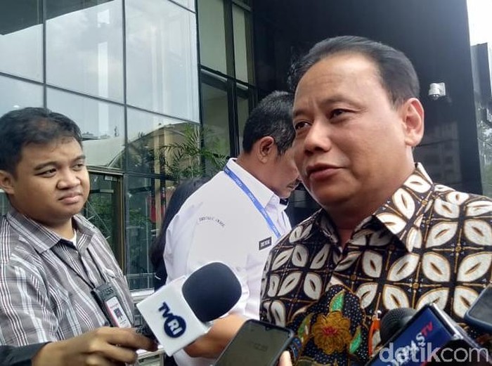 Ketua Bawaslu Abhan (Ibnu Hariyanto/detikcom)
