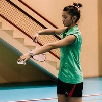 Wanita dengan tinggi badan 170 cm ini memulai debut internasional sebagai pebulutangkis pada 2012, ketika bertanding memperebutkan Piala Uber 2012. Foto: Instagram/@gronyasomerville