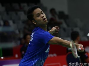 Anthony Ginting Singkirkan Parupalli Kashyap