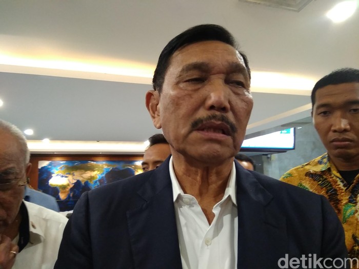 Luhut Binsar Panjaitan (Kadek Melda Luxiana/detikcom)