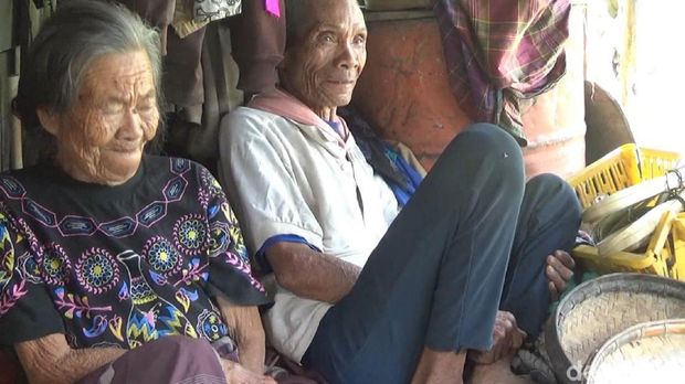 Miris! Pasutri Lansia Hidup di Gubuk Reyot Dekat Kantor Bupati Mamasa