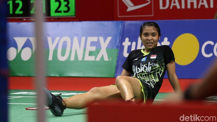 Tunggal putri Indonesia, Gregorius Mariska Tunjung, harus gugur di babak pertama Indonesia Masters 2020. Ia takluk dari wakil Jepang, Akane Yamaguchi.