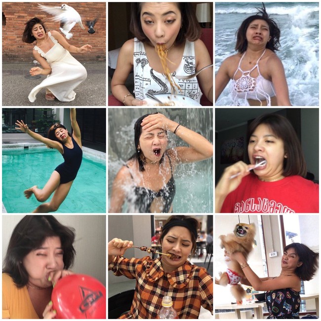 Vienna tampaknya ingin menunjukkan bahwa pemotretan model dan Instagram tidak lah selalu sempurna. Tentunya ada sejumlah foto kurang bagus yang tidak ditunjukkan kepada follower di media sosial. Foto: Twitter @ViennaDoLL