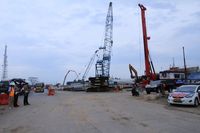 Pengerjaan Underpass Tol Cisumdawu