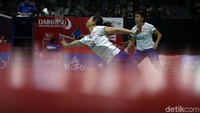 Mereka dipaksa bermain rubber game untuk mengalahkan pasangan Tiongkok, Liu Xuan Xuan / Xia Yu Ting.