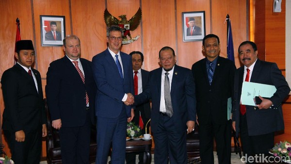 Ketua DPD Terima Dubes Uni Eropa