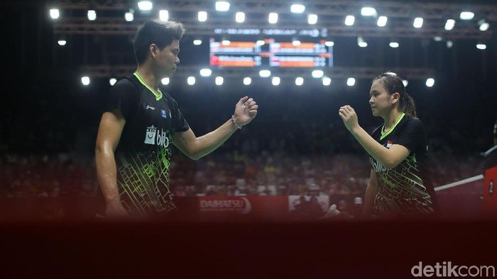 Praveen Jordan/Melati Daeva Oktavianti lolos ke perempatfinal Indonesia Masters. (Foto: Grandyos Zafna) Praveen Jordan/Melati Daeva Oktavianti lolos ke perempatfinal Indonesia Masters. (Foto: Grandyos Zafna)