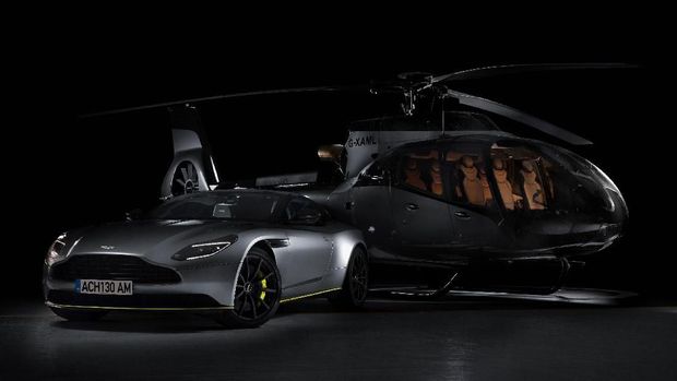 Helikopter ACH130 Edisi Aston Martin dan Aston Martin DB11