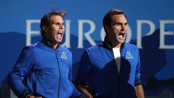 Rafael Nadal dan Roger Federer menjadi unggulan Australia Terbuka 2020 (Foto: Photo by Julian Finney/Getty Images for Laver Cup) Rafael Nadal dan Roger Federer menjadi unggulan Australia Terbuka 2020 (Foto: Photo by Julian Finney/Getty Images for Laver Cup)