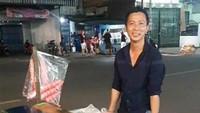 Kembaran Donnie Yen itu sehari-hari berjualan es di Singkawang. Dok. Instagram