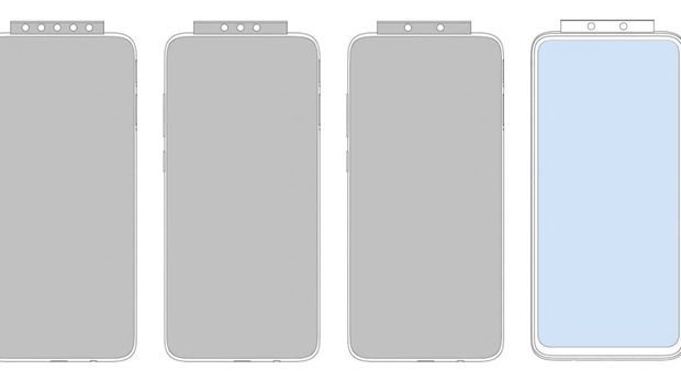Xiaomi Patenkan Desain Kamera Pop-up dengan Tujuh Sensor