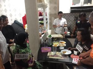 Santap Malam Terakhir Hakim Jamaluddin Bersama Zuraida Hanum