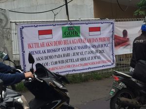 Sempat Ditolak GOIB, Aktivitas Bioskop Dekat Masjid PGC Tetap Normal